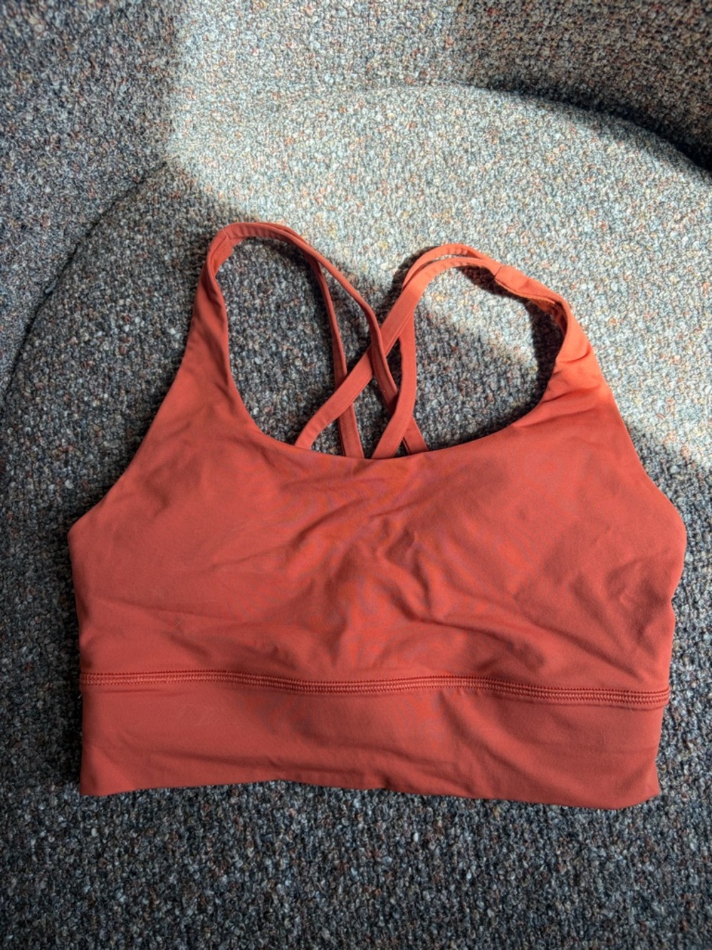 Lululemon Longline Energy Bra Cayenne Size 6
